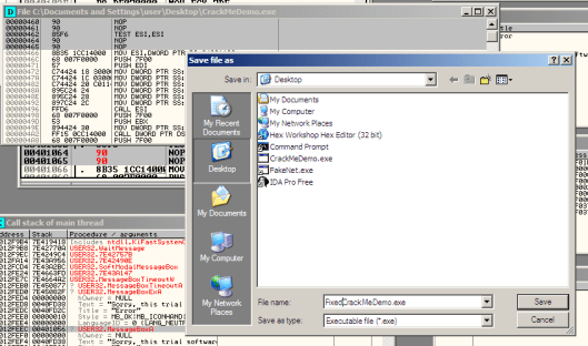 Figure 27: Saving our changes